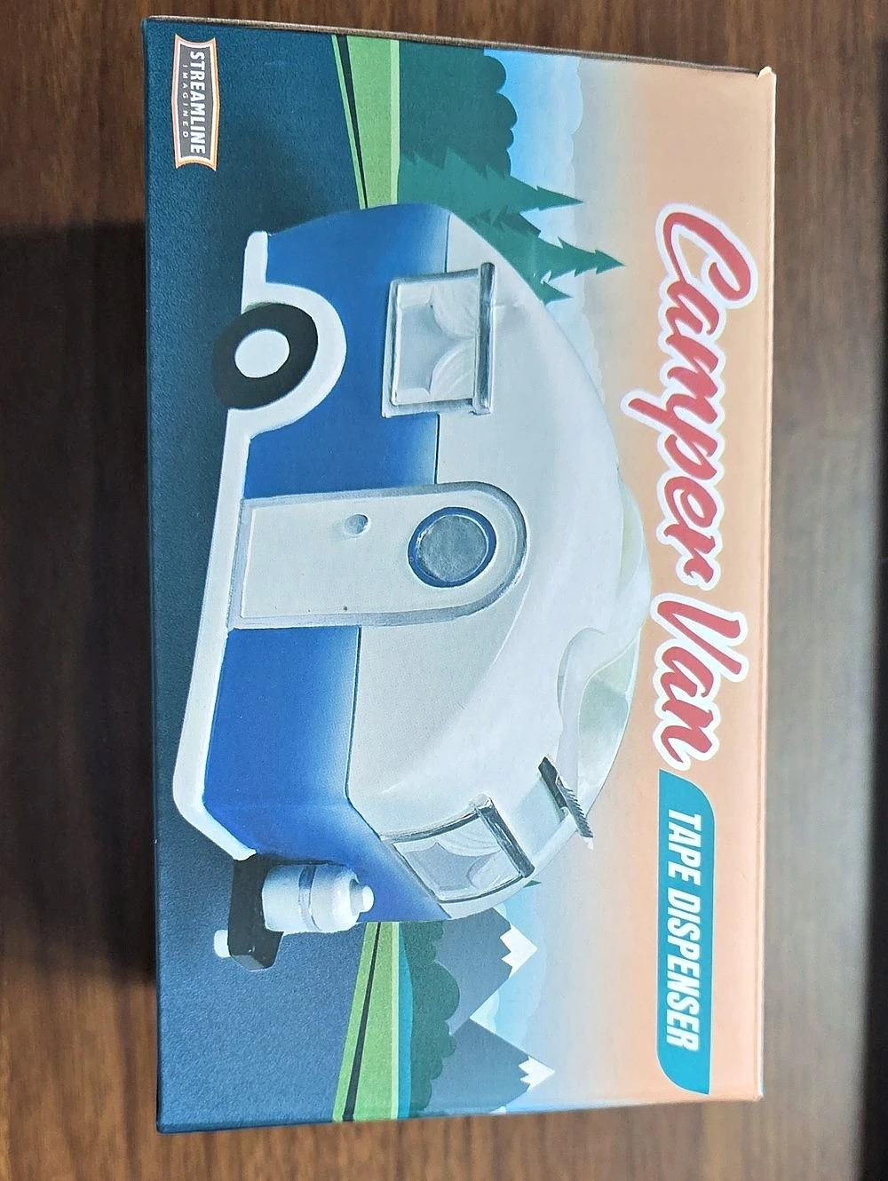 Campfire Van Tape Dispenser Blue NWT